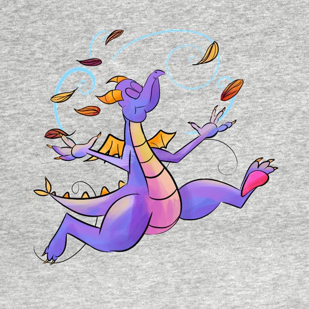 Leaping Figment by sketchcot